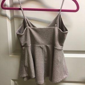 Lavender sparkle tank